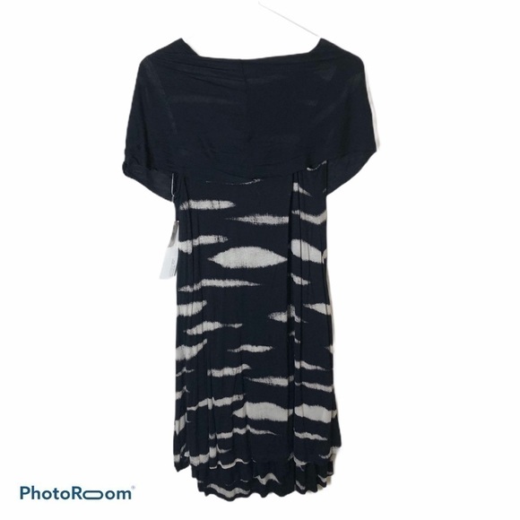 Kensie Cowl Neck Animal Print Dress NWT Small - Picture 2 of 8